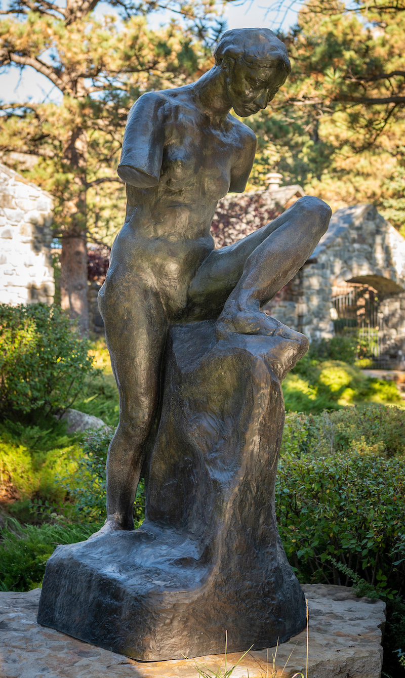 Denver Botanic Gardens - Human Nature - Shadow of a Woman